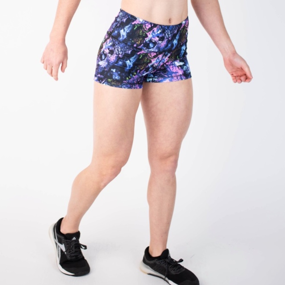 Fleo Blue Fluid High Rise Original shorts